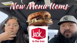 Trying Jack In The Box NEW menu items!