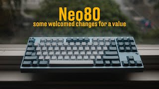 a welcomed value | Neo80 TKL Review and Sound Test