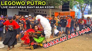 Gasakan MMA Perang Celeng Viral❗ Jaranan LEGOWO PUTRO Terbaru Live Manyaran Banyakan Kediri