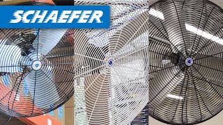 Schaefer® | Fixed Mount Circulation Fans