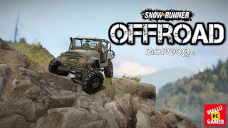 Toyota OFF ROADER CLIMBS EXTREME TERRAIN! | Snowrunner | MALAYALAM Gameplay