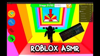 ASMR Roblox Obby Keyboard Sounds (Super Tingly)