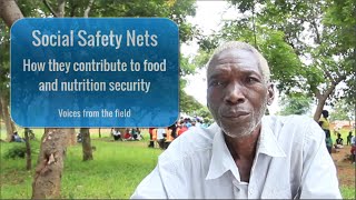 Social Safety Nets ― How They Contribute to Food and Nutrition Security!