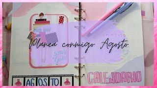 Planea conmigo Agosto I Bujo I ExpresArte