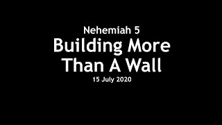 15 July Nehemiah 5