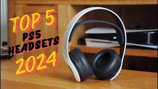 Top 5 BEST PS5 HEADSETS IN [2024]