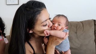 MEET OUR NEWBORN | UPDATE, BREASTFEEDING, AND RECOVERY | CHANEL JONES