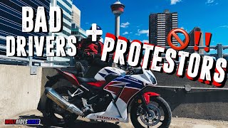 LOCKDOWN PROTESTERS! + BAD DRIVERS