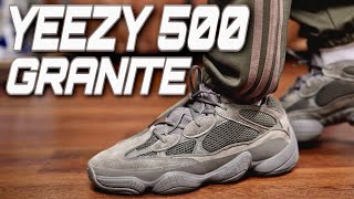 Are These REALLY Necessary?? Yeezy 500 GRANITE Review & On Foot