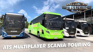 American Truck Simulator - Scania Touring Multiplayer - Multiplayer Mod | ATS 1.41 Experimental Beta