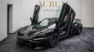 [2021] McLaren 720S SPIDER MSO Borealis Black Pack Walkaround by AURUM International [4K]