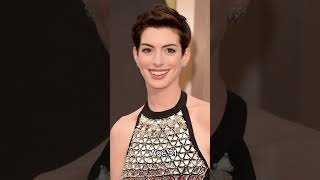 Anne Hathaway’s Age from 40 to 4! 😍 #annehathaway #shorts #celebrity #thenvsnow #nostalgia #age