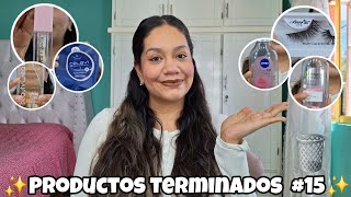 Mis Productos Terminados #15 🗑| Nivea, Garnier, Beauty Creations, Italia Deluxe etc...