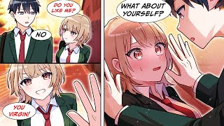 [Manga Dub] She always makes fun of me and calls me a virgin, so one day...[RomCom]