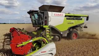 Memories Of Summer Part 2: Big Claas Lexion 770's Harvesting.