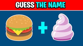 Guess the Name by Emojis 🤔 | Emoji Quiz  Easy Challenge