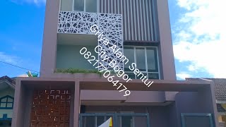 Rumah Baru 3 Lantai Best View Griya Alam Sentul City Bogor