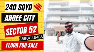 Luxury 3BHK Builder Floor For Sale in Ardee City Gurgaon || Builder Floors in Gurgaon 📞8690046488