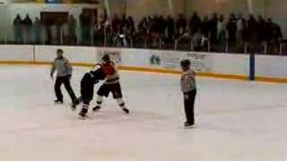 Marks Hockey fight