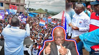 Bawumia Ended NDC Hope In 2024 Elections As He Pulls Mammoth Crowd At Ayensuano With NPP Gurus....