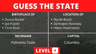 Guess the State by Facts | Level 4 | General Knowledge Quiz