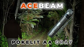 Acebeam Pokelit AA Gray, EDC, 1000 Lumens (Demo) VS Rider RX, SP10 Pro, TS10, T2, T4