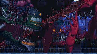 🥩 IRON MEAT 🥩 - All Bosses (Hard, No Damage) & Ending