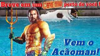 ACãoman o cão nadador do Aquaman 2022. #Shorts