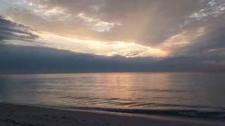 Sunrise at Hollywood beach