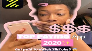 Top Paying App In 2020 *how to get paid for watching tiktok videos*