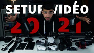 MON SETUP VIDÉO 2021 (caméra, micro, lumière, pc, logiciels,...) - Timothée Falcon