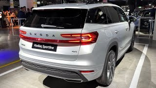 New SKODA KODIAQ 2024 - FIRST LOOK & visual REVIEW (Sportline 2.0 TDI)