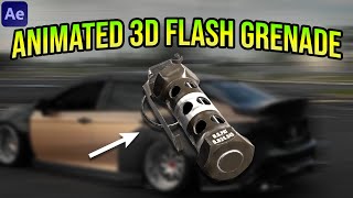 3D Flash Grenade Effect in After Effects (How I Edited Instagram Reel)