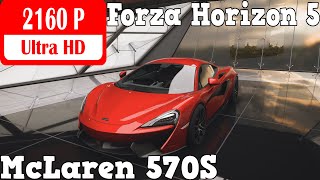 Forza Horizon 5 - 2015 McLaren 570S  - Tuned 644 kW - Top Speed