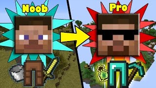 Ways how ANYONE can Transform from NOOB to PRO in Minecraft