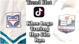 Cách Làm Trend " Khoe Logo Trường Học Của Bạn Beat 2 Ảnh " Edit Bằng App CapCut