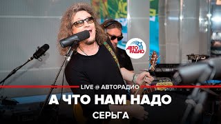 СерьГа - А Что Нам Надо (LIVE @ Авторадио)