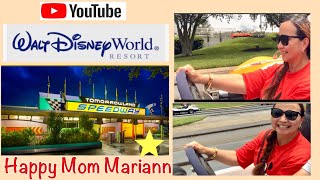 Tomorrowland Speedway I Magic Kingdom Park I Walt Disney World Resort @happymommariann9714