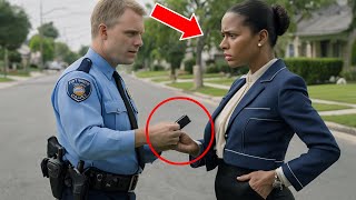 White Police Officer Humiliates Black Woman, But Doesn't Know She's His New Boss's Wife...