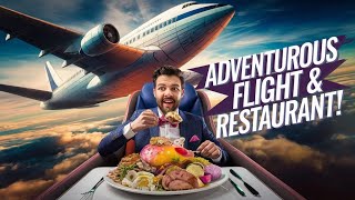 Aeroplane Restaurant in Delhi | Dining In The Sky | Eating In The Plane