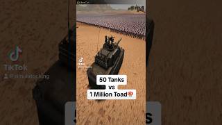 50 Tanks vs 1 Million Toad🍄 #uebs2 #ultimateepicbattlesimulator2 #uebs #gaming