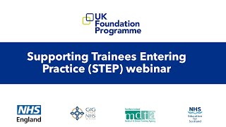 UKFPO Supporting Trainees Entering Practice (STEP) Webinar