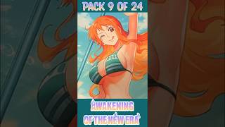 🏴‍☠️ One Piece Pack Opening 9 of 24! Awakening Of The New Era OP-05 #onepiece #shorts #waifu #manga