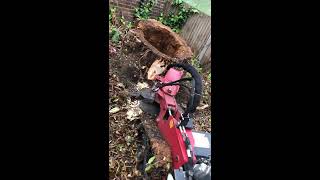 How to Grind a Tree Stump - Operating Toro stump grinder