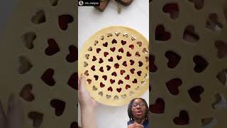 Keep your eyes on the pies🤣 #pie #strawberry  #reaction #creative