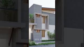 Modern House Front Elevation Design , #aprdesign06 #shorts