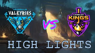 Highlights Valhalla Valkyries vs Camelot Kings SPL Season 8 Phase 1 Week3