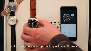 How To -  Set up and Use Kronaby Pushers on iPhone