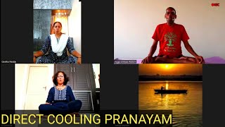 SHEETALI SHEETKARI SADANDA DIRECT COOLING PRANAYAM | SWAMI VIVEKANANDA YOGA |