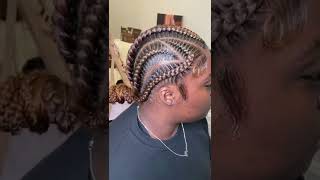 STITCH BRAIDS ON THICK HAIR